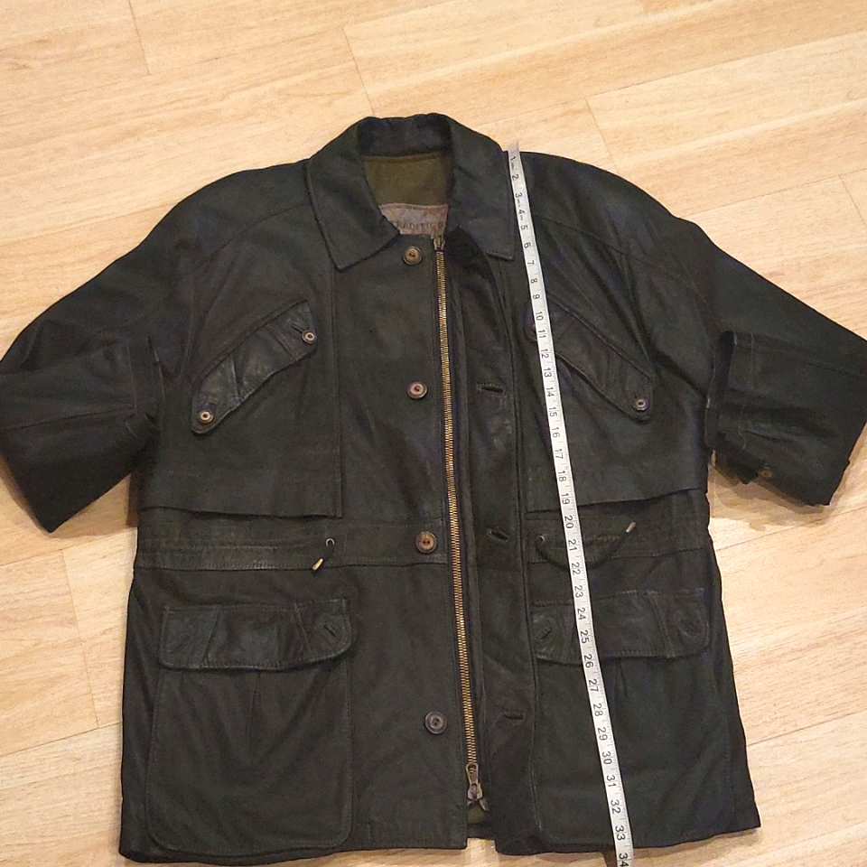 Flag Leather Jacket